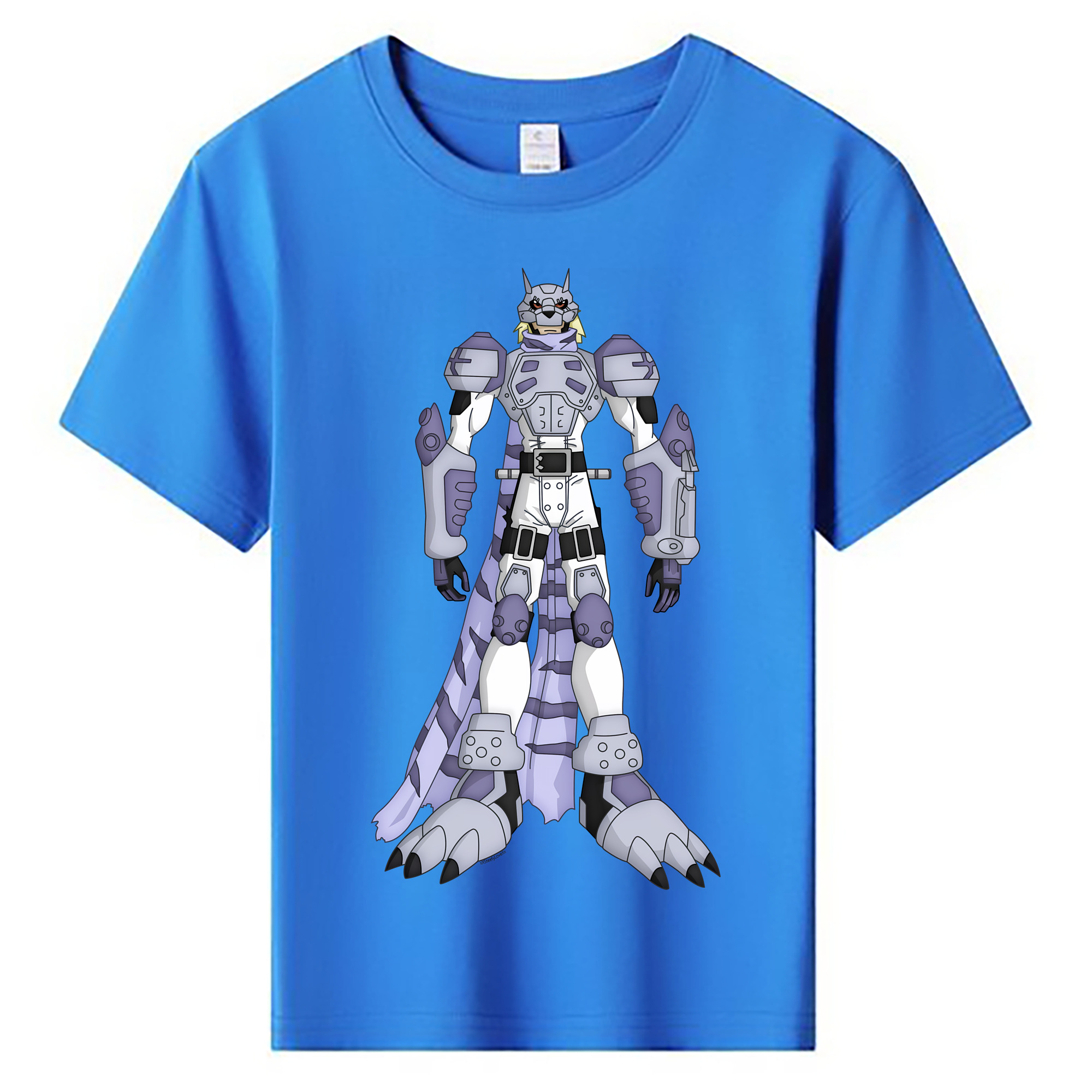 （画像用） Digimon デジタルモンスター/デジモン 綿100％キッズTシャツ（フロントプリント）